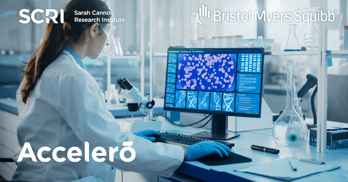 A scientist using a computer.